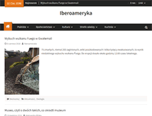 Tablet Screenshot of iberoameryka.com
